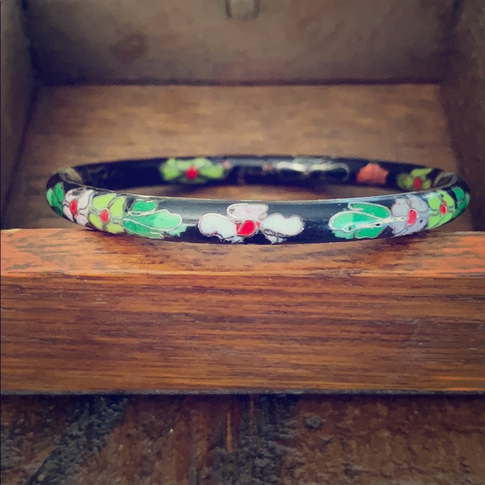 Vintage Floral Bangle